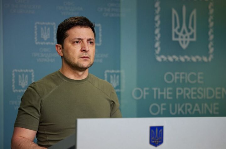 Presidente da Ucrânia pede a Israel armas e sanções contra a Rússia