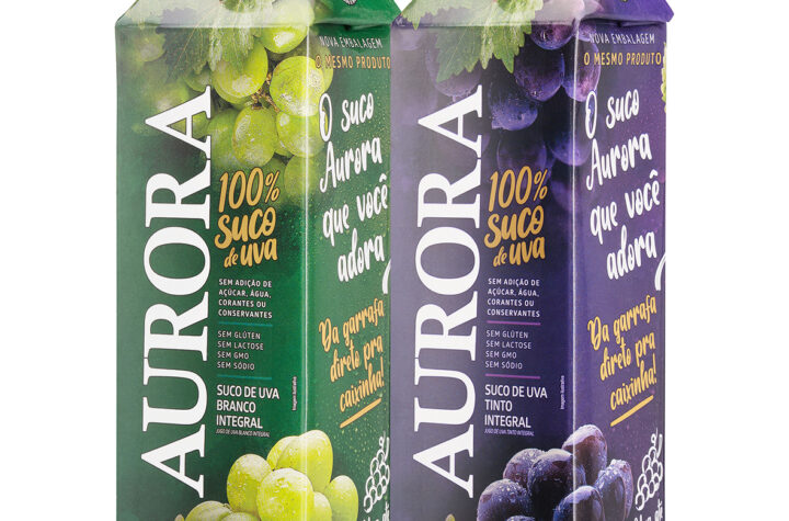 Vinícola Aurora lança suco de uva Integral em embalagem da Tetra Pak de 1,5 litro