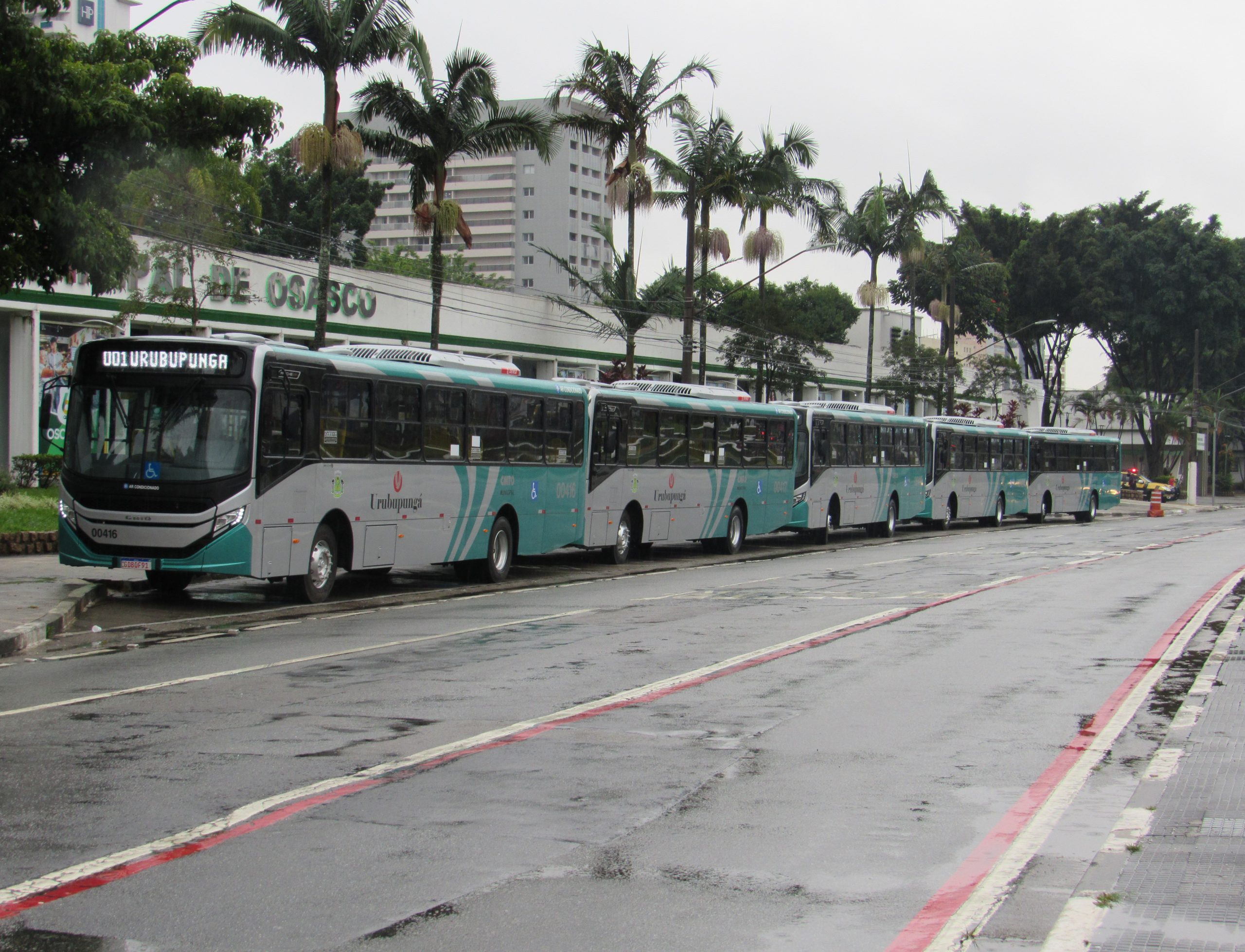 Viação Urubupungá inicia renovação da frota municipal na cidade de Osasco - SP